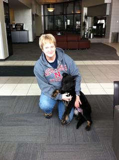 Kathy Lindsay and Ryder.JPG